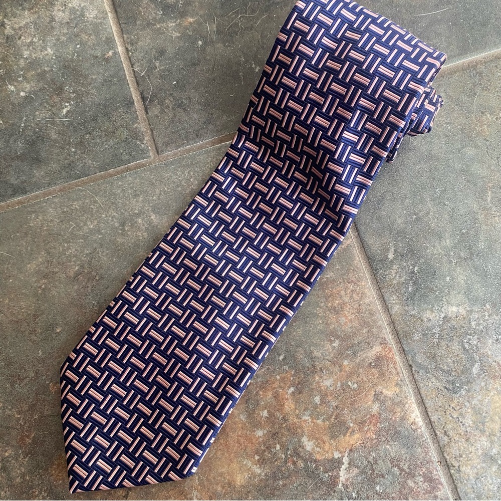 Vintage Made in England Burberry Tie